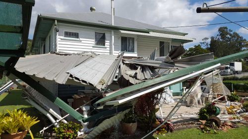 Truck misses sleeping Brisbane woman by metres