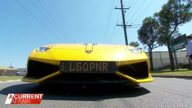 It would be hard to forget the yellow Lamborghini with the plates LGOPNR.