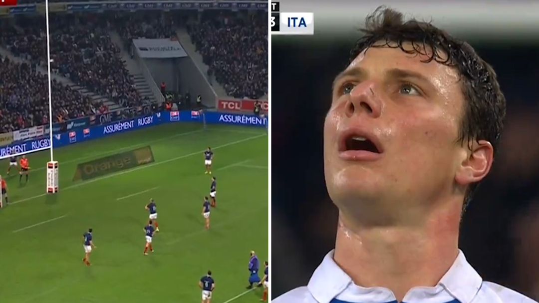 Controversy as heartbreaking finish denies Italy biggest Six Nations win after post hit