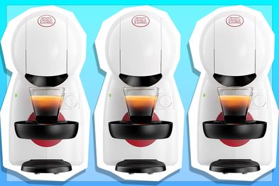 Nescafe Dolce Gusto Piccolo Manual Coffee Machine, X-Small, White
