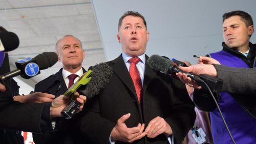 Mr Snelling opened the new Royal Adelaide Hospital just weeks ago. (AAP)