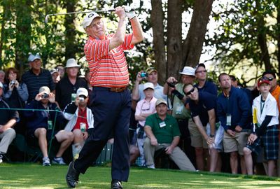 Fans flocked to see 18-time major winner Jack Nicklaus in action. (AAP)