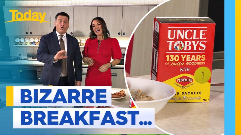 Weird breakfast combination has Today hosts divided | Nine.com.au