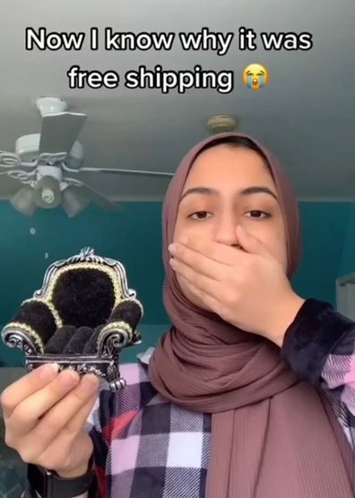 TikTok online shopping fail