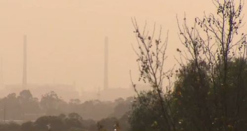 Adelaide dust storm polar blast