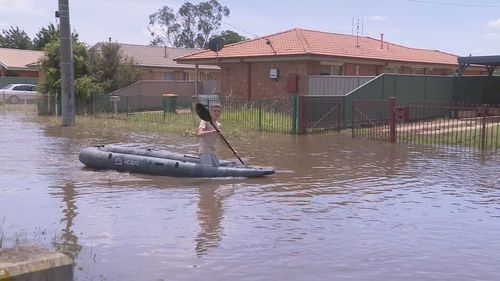 Floodwaters in Victoria