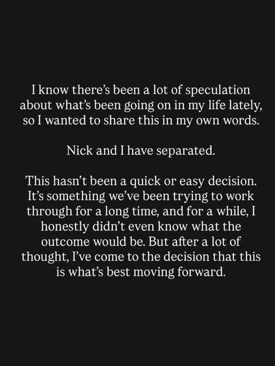 Former Bachelor star Tara Pavlovic announces split from husband Nick Shepherdson