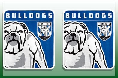9PR: NRL Bulldogs Throw Rug