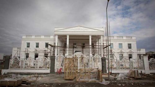 White House replica built 80km from ISIS territory