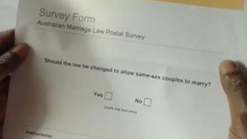 The ABS has sent out 16 million postal survey forms. (File image)