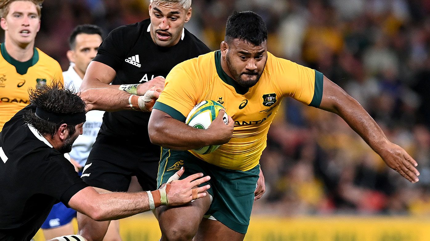 Taniela Tupou of the Wallabies