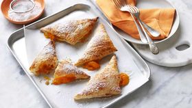 Easy apricot turnovers