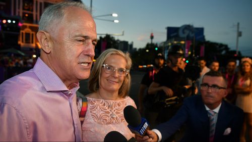 Malcolm and Lucy Turnbull have welcomed their fourth grandchild. (AAP)