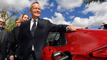 Bill Shorten's plan would have 50 percent of new cars sold in Australia in 2030 be electric.
