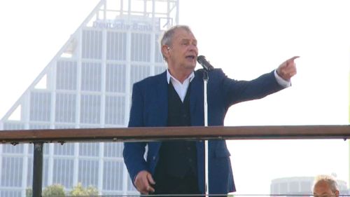 John Farnham was one of the big-name performers.