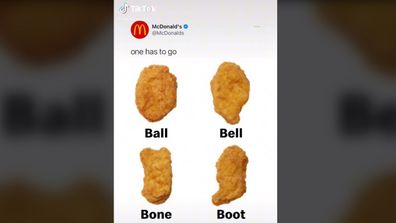 McDonald's has names for all the chicken McNugget shapes... how many do you know?