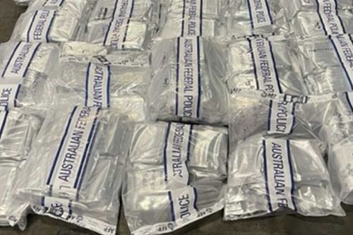 The seized ice has an estimated value of $182 million.