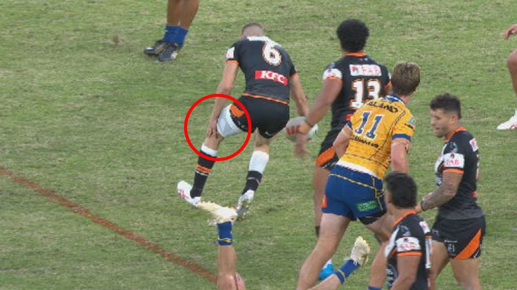 NRL 2023 Wests Tigers v Parramatta Eels | Tigers season rocked by  double-injury blow to Adam Doueihi and Brent Naden