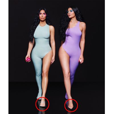 Kim Kardashian and Kylie Jenner 