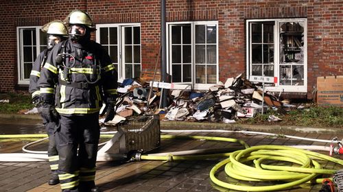 Suspects detained after firebomb attack at German paper let go