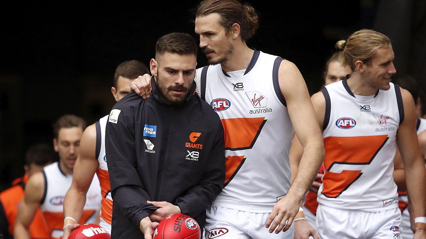 GWS Giants relieved as Stephen Coniglio avoids ACL tear, finals hopes still alive