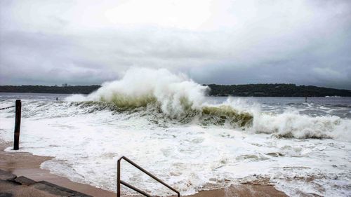 Sydney floods NSW Nielsen Park wild weather