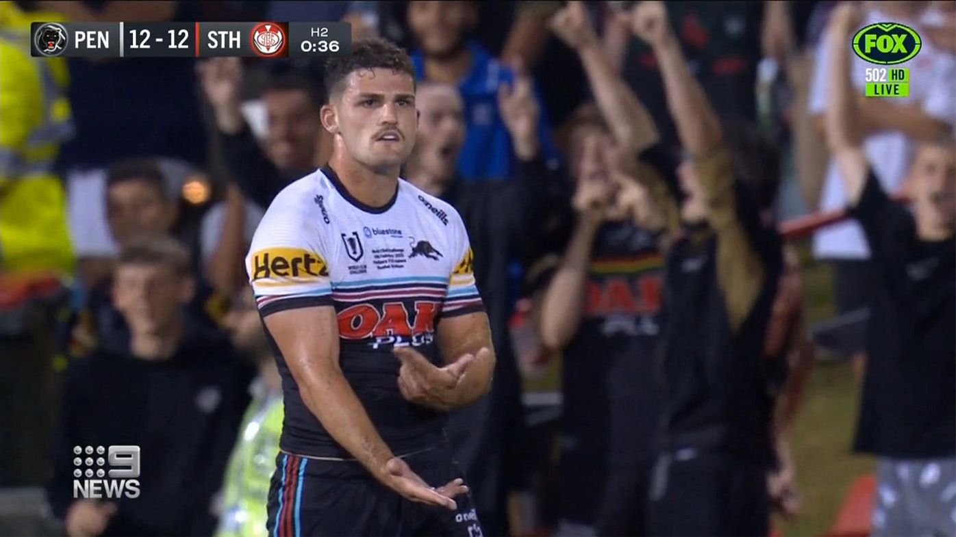 Jarome Luai defends Nathan Cleary over 'arrogant' World Club Challenge gesture