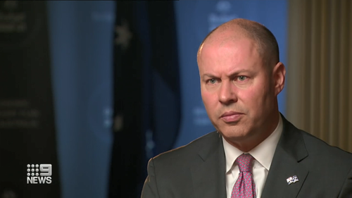 Treasurer Josh Frydenberg.