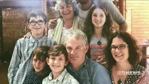 Peter Miles, his wife Cynda, daughter Katrina and her four children - daughter Taye, 13, and sons Rylan, 12, Arye, 10, and Kadyn Cockman, eight - were found dead at the Miles' Osmington property on Friday. Picture: Supplied.