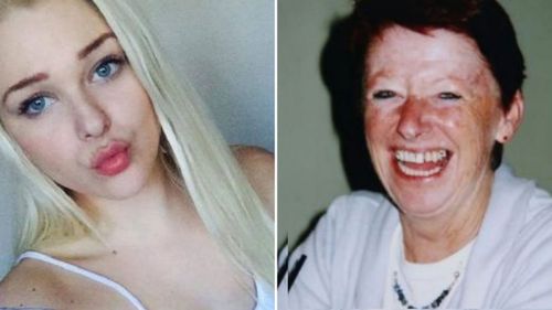 Bianca Harrington (left) has avoided a drug-driving conviction over the car crash that Kay Shaylor (right) died in.