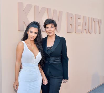 Kim Kardashian, Kris Jenner, beauty launch