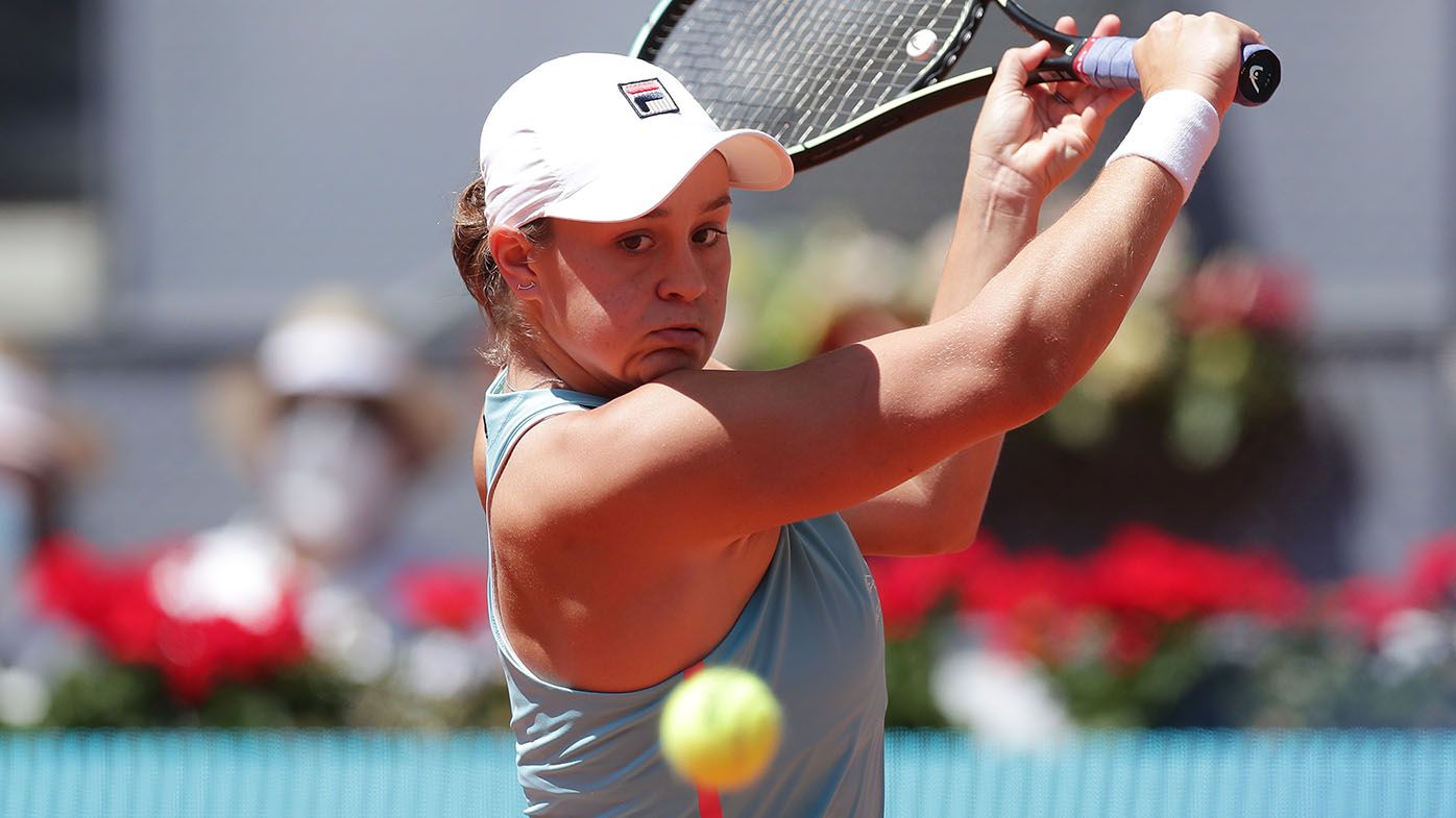Aussie world No.1 Ash Barty into Madrid Open semi-finals after beating Petra Kvitova