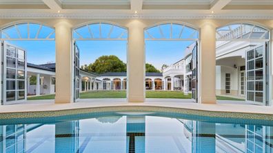 Swimming pool indoor luxury Domain Qld
