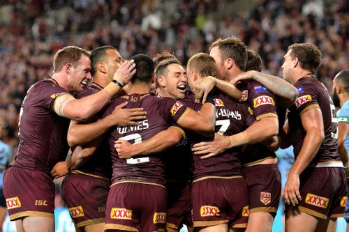 The win adds to the State of Origin story that has been since 2009, with the Maroons near-unbeatable in front of a hometown crowd. Picture: AAP.