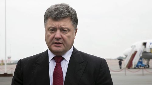 Ukrainian president Petro Poroshenko cancelled his visit to Turkey due to a "sharp escalation of the situation" in eastern Ukraine. (AAP)