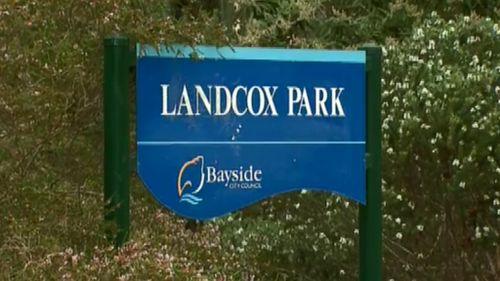 The woman was allegedly attacked near Landcox Park, Brighton. (9NEWS)