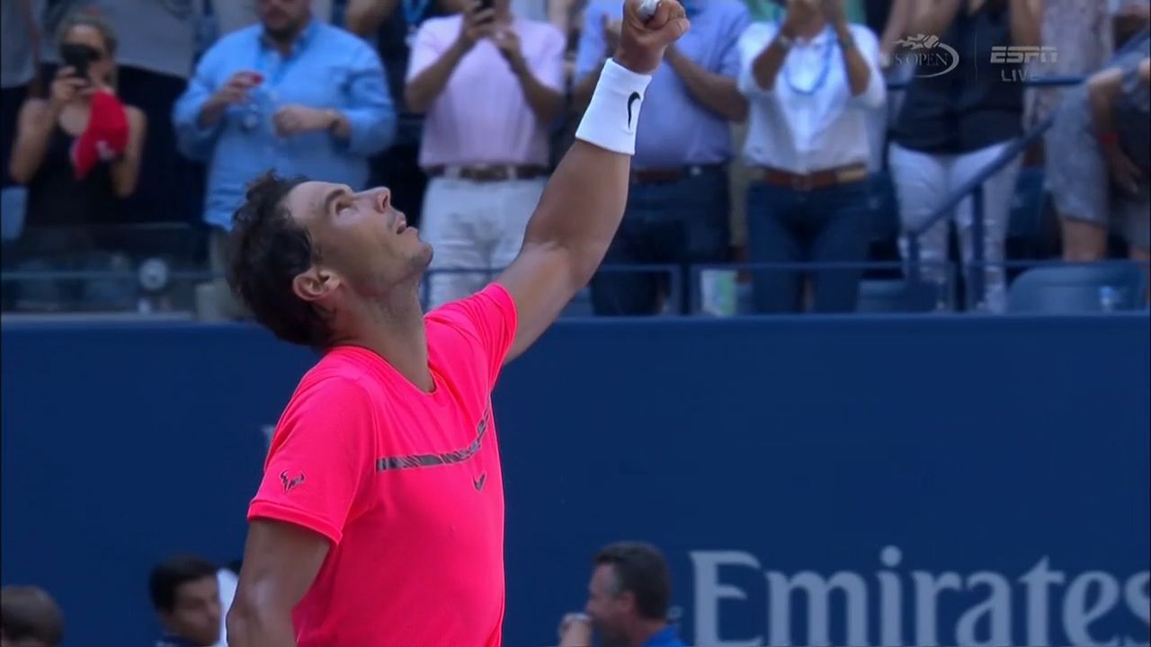 Nadal cruises through to US Open quarter-finals