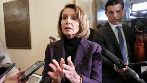 House Speaker Nancy Pelosi has cancelled her plans to travel by commercial plane to visit US troops in Afghanistan, saying President Donald Trump had caused a security risk by talking about the trip.