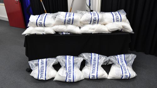 Police have seized the largest haul of the illicit drug ice in the history of South Australia (AAP).