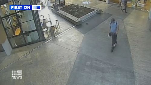 Queensland pensioner's shocking scooter robbery caught on camera