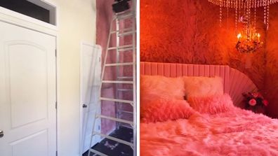 Charlie Leanna Murphy Bedroom Pink DIY