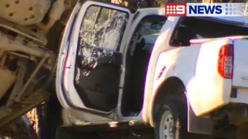 Both male drivers died at the scene. (9NEWS)