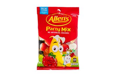 Allen's Party Mix (69 calories) = 9 minutes of fast dancing