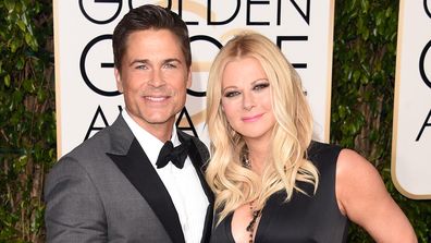 Rob Lowe and Sheryl Berkoff