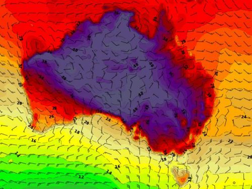 Heatwaves are set to batter parts of Australia this weekend.
