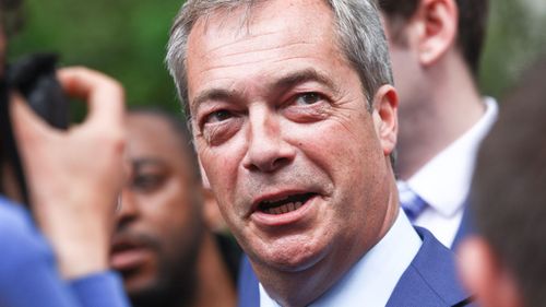 Nigel Farage. (AAP)