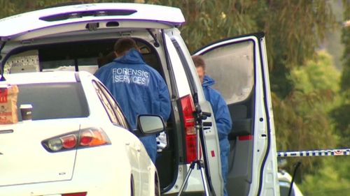 Forensic crews have analysed the scene. (9NEWS)