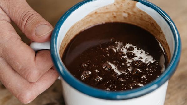 Liliana Battle's Italian hot chocolate