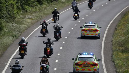 UK police arrest 34 at Hells Angels 50th anniversary event