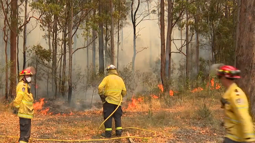 Alertas de incêndio florestal em Buladelah